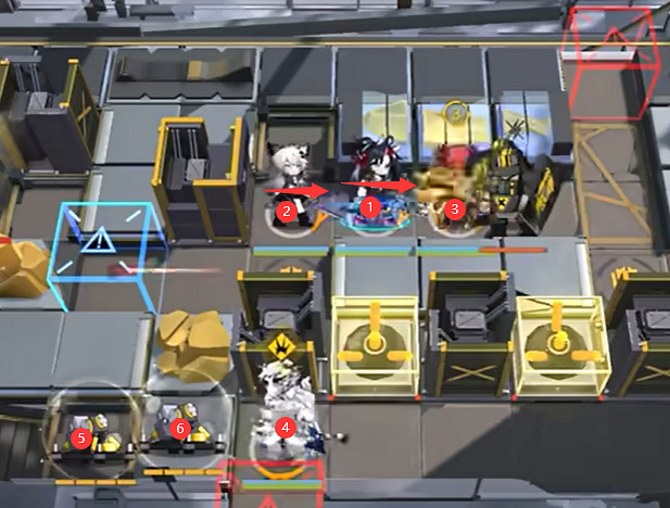 《明日方舟》CR-8一躍而上擺完掛機 《明日方舟》CR-8一躍而上擺完掛機