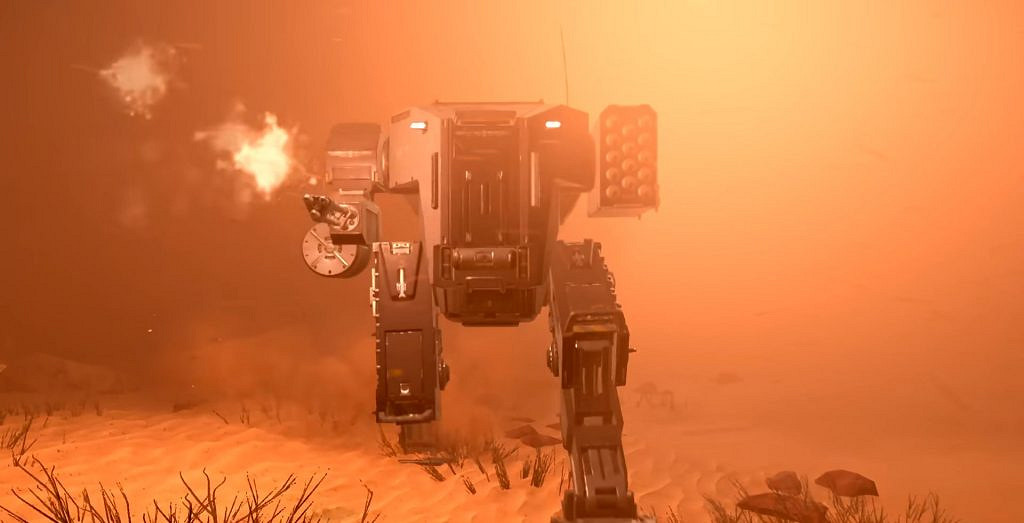 《絕地戰兵2》“EX-45愛國者”機甲上線！預告片賞