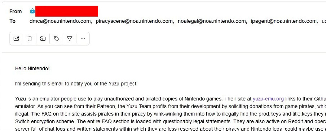 因Yuzu不再支援Win7！他給任天堂發了93封告密郵件！