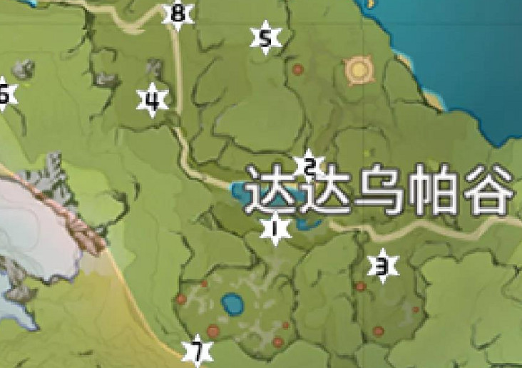 《原神》2024風神瞳位置大全 《原神》2024風神瞳位置大全