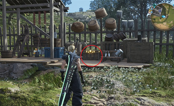 《最終幻想7重生》陸行鳥羽毛位置