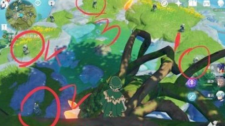 《原神》無妄坡八龍石像解密方法介紹 《原神》無妄坡八龍石像解密方法介紹