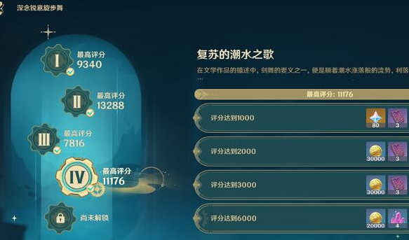 《原神》深念銳意旋步舞第四天過關方法
