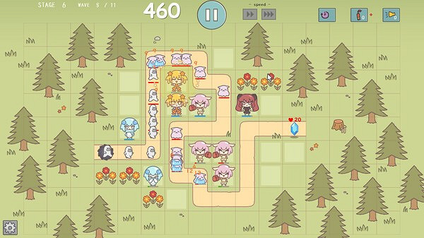 《Twinkle☆Guardians》登陸Steam 治愈系塔防