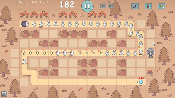 《Twinkle☆Guardians》登陸Steam 治愈系塔防