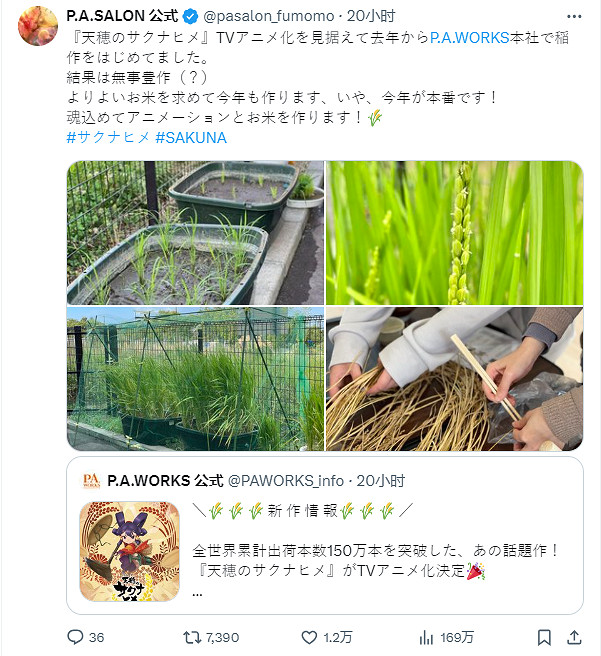 《天穗之咲稻姬》動畫化！先導PV 海報 聲優陣容公開