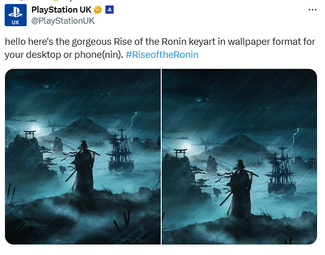 發售在即！PS官方分享《浪人崛起》手機、電腦壁紙！