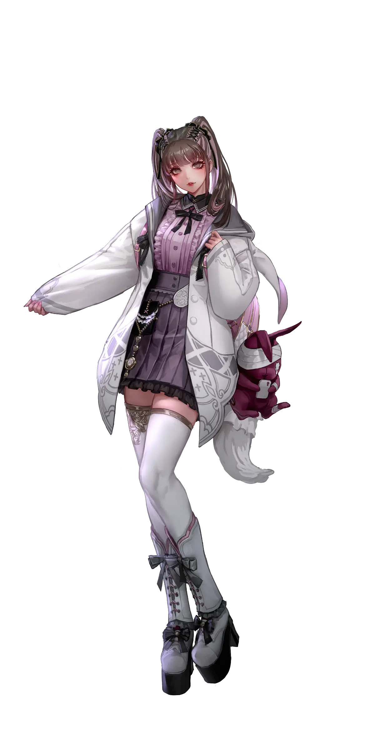 《雷納提斯》大量角色渲染圖公開：服裝精美 設計獨特