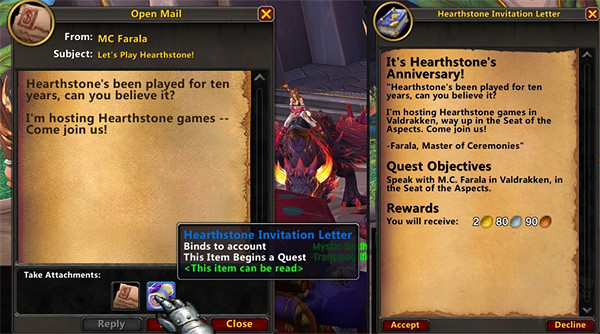 《爐石戰記》發售十周年！《WOW》舉辦豪華慶典活動