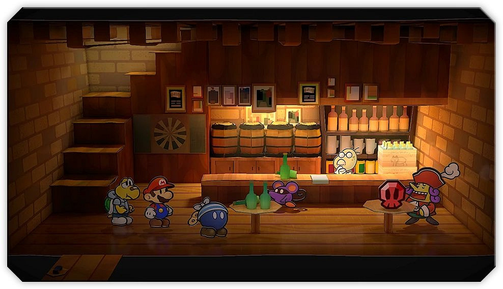 《紙片瑪利歐RPG:千年之門》新截圖賞:光影效果出色 《紙片瑪利歐RPG:千年之門》新截圖賞:光影效果出色