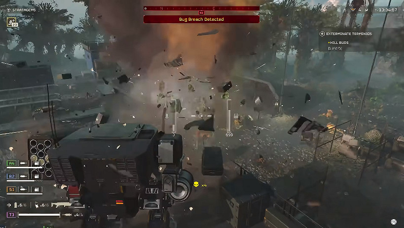 《絕地戰兵2》“EX-45”機甲實機展示公布:火力十足! 《絕地戰兵2》“EX-45”機甲實機展示公布:火力十足!