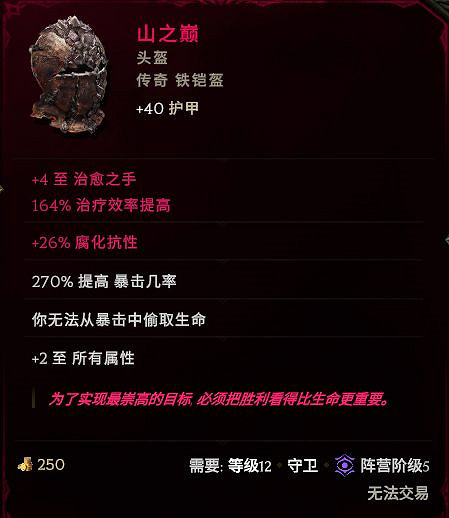 《最後紀元》聖騎近戰引導治愈手BD攻略 《最後紀元》聖騎近戰引導治愈手BD攻略