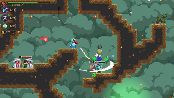 中國大陸研發肉鴿RPG《魔女與概念之瓶》上線Steam！售價約新台幣178元