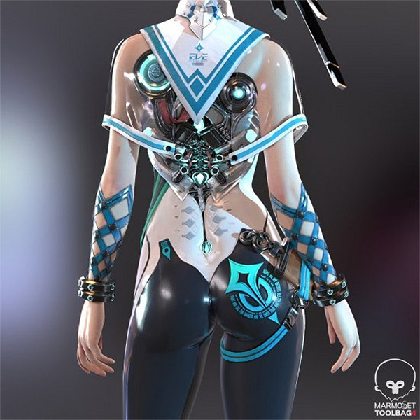 3D區再添一員大將!《星刃》女主性感3D模型正式亮相 3D區再添一員大將!《星刃》女主性感3D模型正式亮相