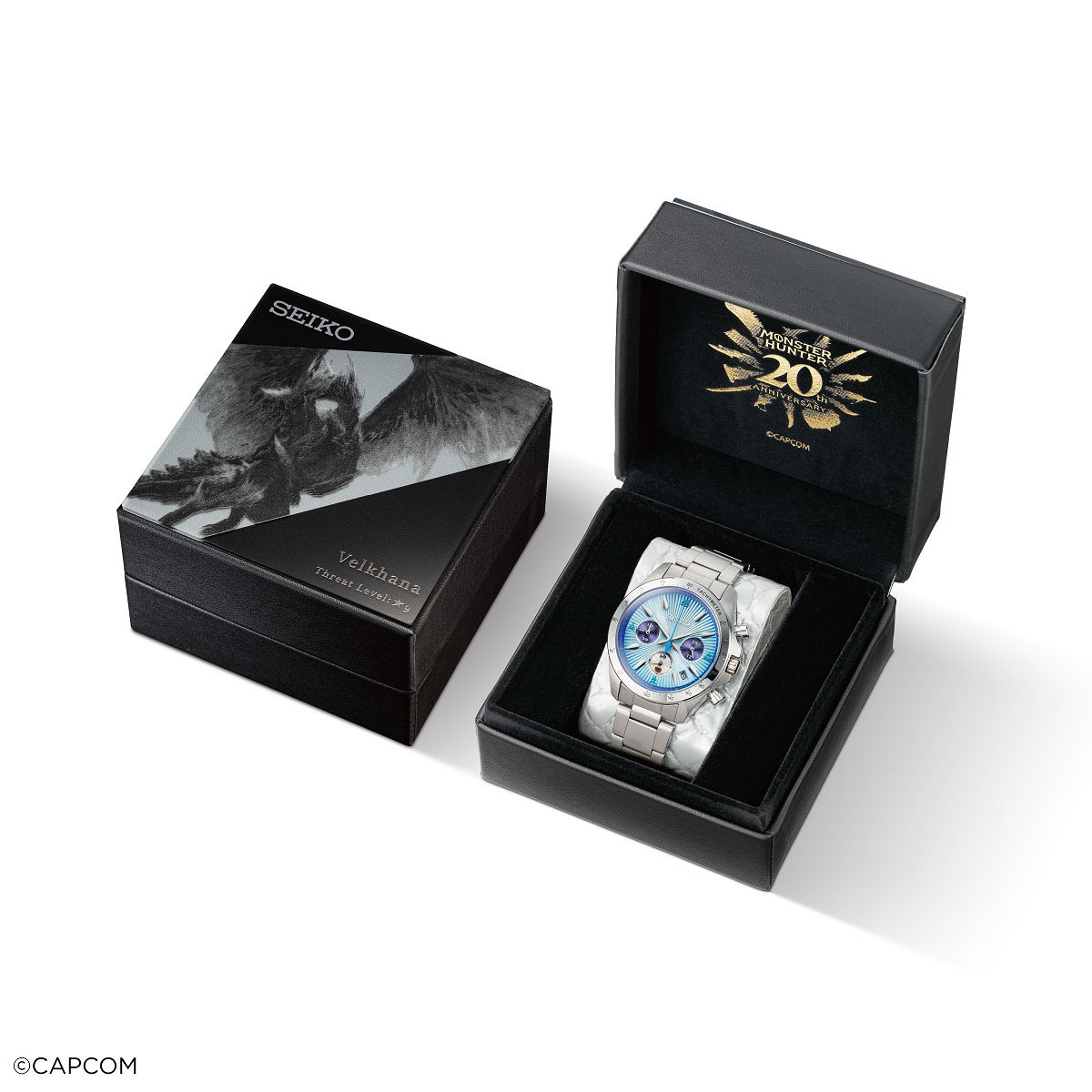 精工推出《魔物獵人》20周年聯名限定手表！限量2000