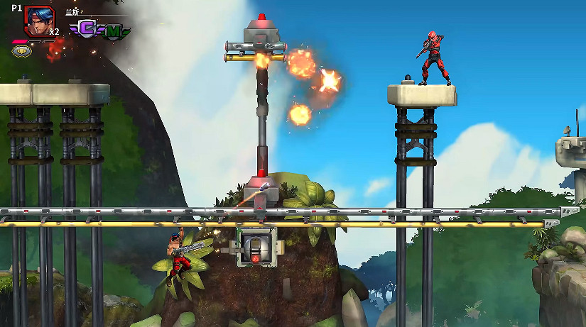 IGN分享《魂斗羅：加魯加行動》21分鐘實機展示影片！