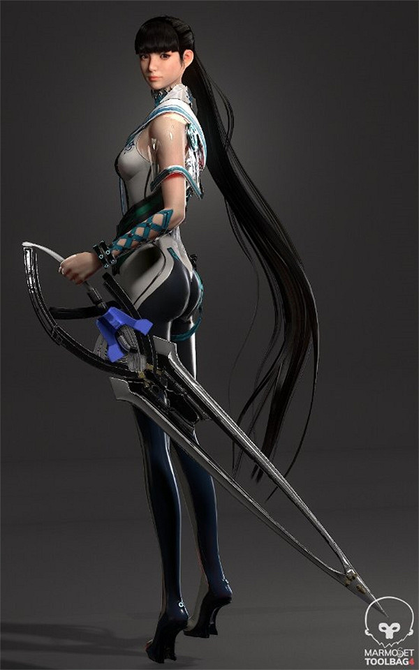 3D區再添一員大將!《星刃》女主性感3D模型正式亮相 3D區再添一員大將!《星刃》女主性感3D模型正式亮相