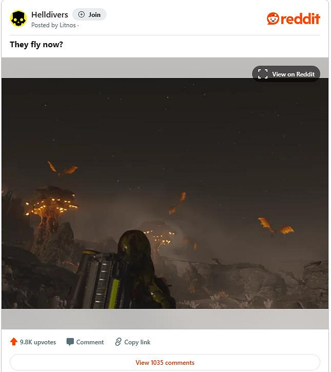 《絕地戰兵2》玩家發現新敵人！更新說明中並未提到過