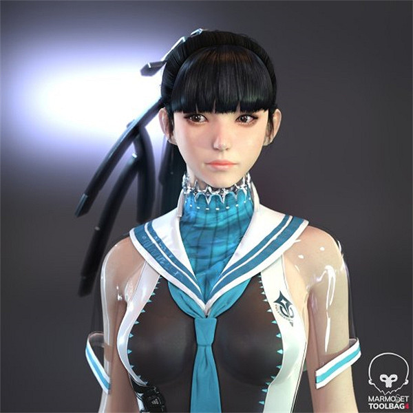 3D區再添一員大將!《星刃》女主性感3D模型正式亮相 3D區再添一員大將!《星刃》女主性感3D模型正式亮相