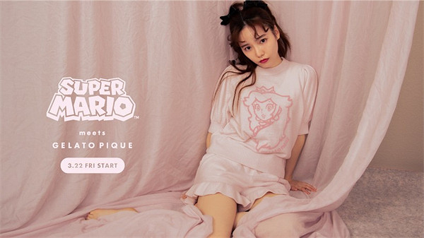 超級瑪利歐meets GELATO PIQUE第五彈推出 3.22發售