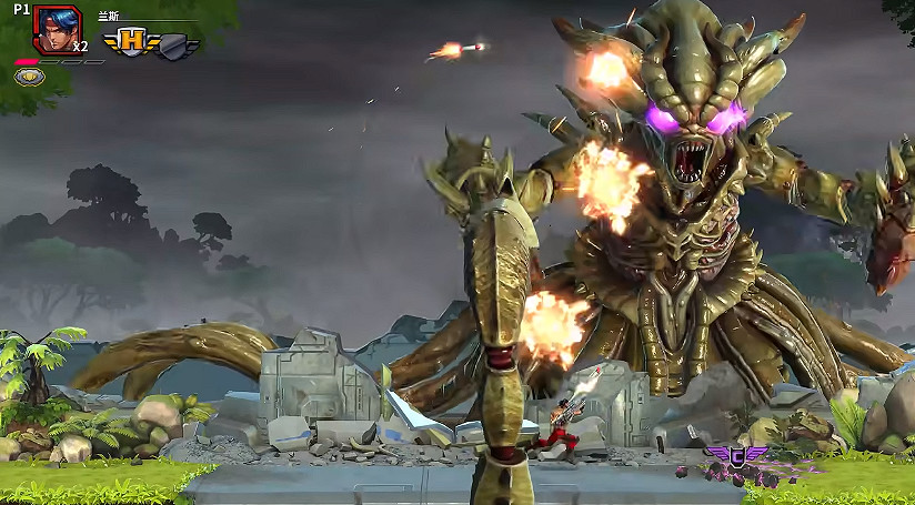 IGN分享《魂斗羅：加魯加行動》21分鐘實機展示影片！