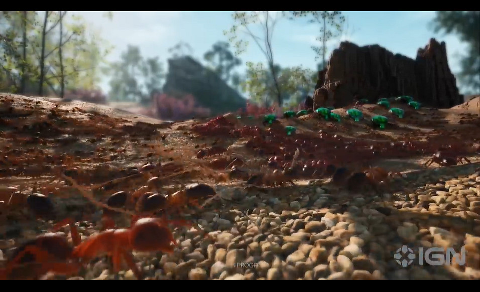 虛幻5微觀世界RTS遊戲《螞蟻帝國》公布實機展示預告