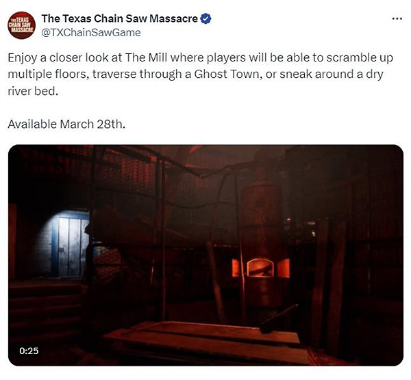 《德州電鋸殺人狂》新地圖公布:基於原版電影地點打造