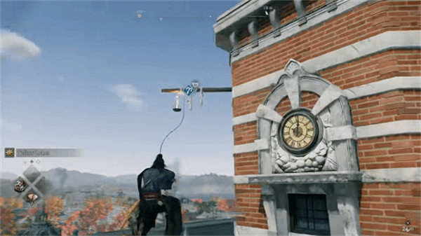 《浪人崛起》鉤索系統實機展示公布:竟能空中二段跳 《浪人崛起》鉤索系統實機展示公布:竟能空中二段跳