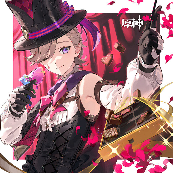 《原神》官方分享白色情人節賀圖:淵上外表十分妖嬈! 《原神》官方分享白色情人節賀圖:淵上外表十分妖嬈!