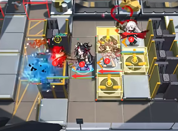 《明日方舟》CR-EX-2觀景回廊突襲擺完掛機 《明日方舟》CR-EX-2觀景回廊突襲擺完掛機