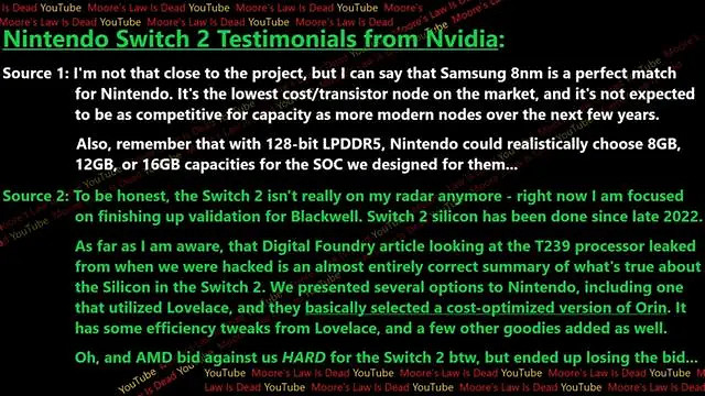 有望60幀？外網爆料Switch 2將使用Nvidia DLSS技術