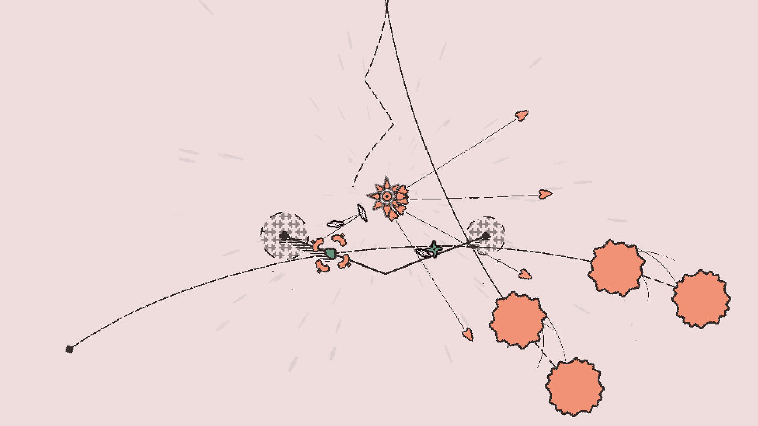 快節奏彈幕射擊遊戲《一鍵殺必死》現已登錄Steam平台
