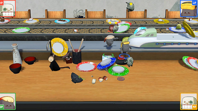 《壽司大亂鬥》登陸Switch 玩家歡樂美食動作大逃殺