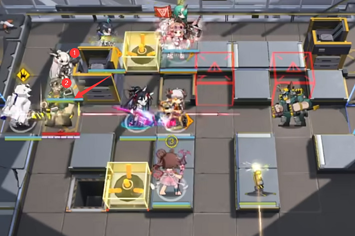 《明日方舟》CR-EX-8雙腳觸地突襲擺完掛機