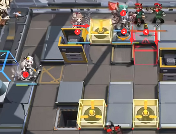 《明日方舟》CR-EX-8雙腳觸地突襲擺完掛機