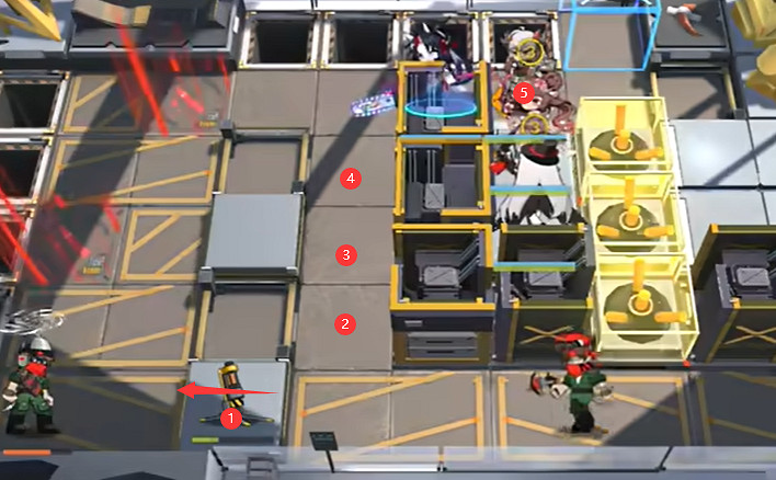 《明日方舟》CR-EX-3破損牆體突襲擺完掛機 《明日方舟》CR-EX-3破損牆體突襲擺完掛機