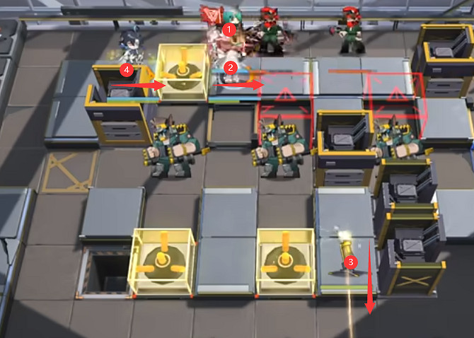 《明日方舟》CR-EX-8雙腳觸地突襲擺完掛機