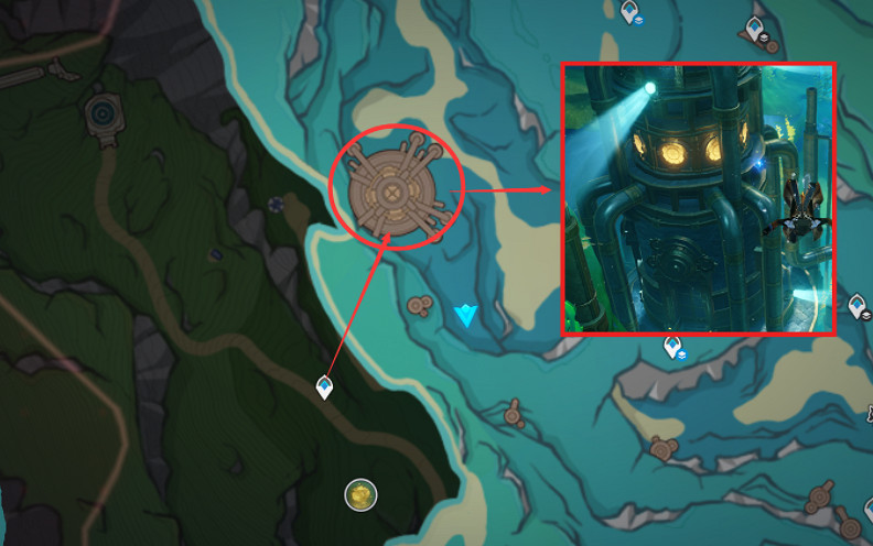 《原神》梅洛彼得堡地圖一覽 《原神》梅洛彼得堡地圖一覽