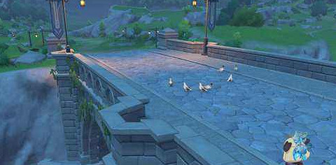 《原神》秋絨鴨位置介紹 《原神》秋絨鴨位置介紹