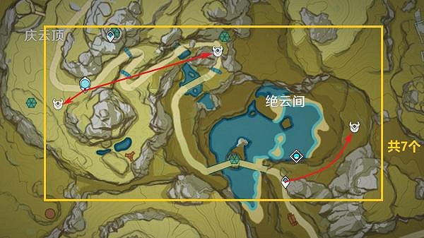 《原神》尋寶鴉印速刷路線 《原神》尋寶鴉印速刷路線