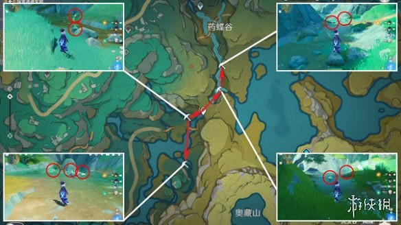 《原神》清水玉採集位置 《原神》清水玉採集位置