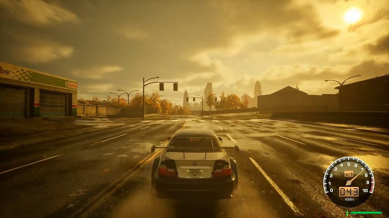 粉絲虛幻引擎5重製《極速快感：最高通緝》展示欣賞