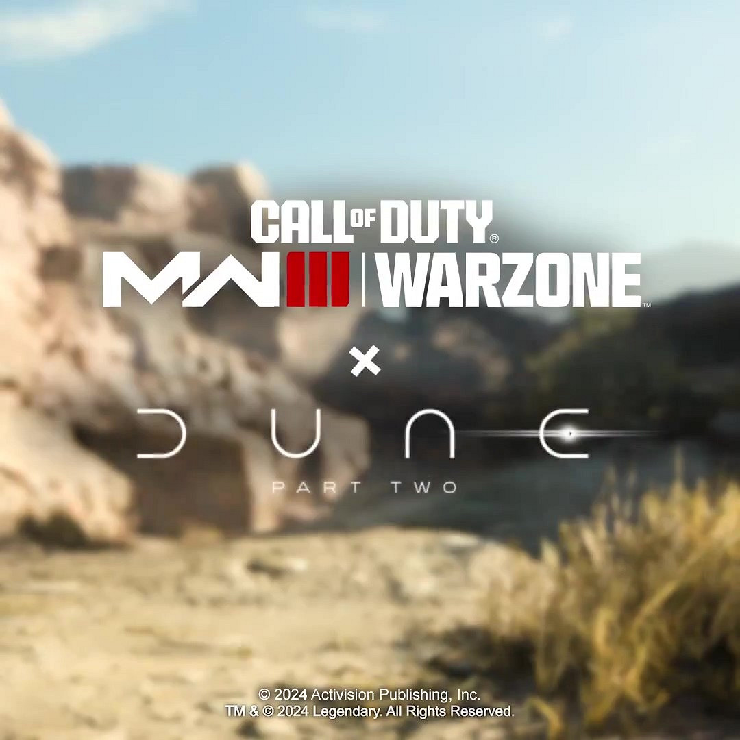 《COD20》連動《沙丘2》宣傳片公布 甜茶太還原了吧 《COD20》連動《沙丘2》宣傳片公布 甜茶太還原了吧