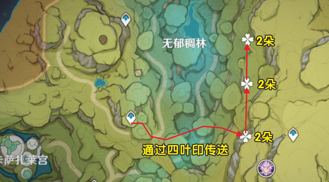 《原神》劫波蓮位置介紹 《原神》劫波蓮位置介紹