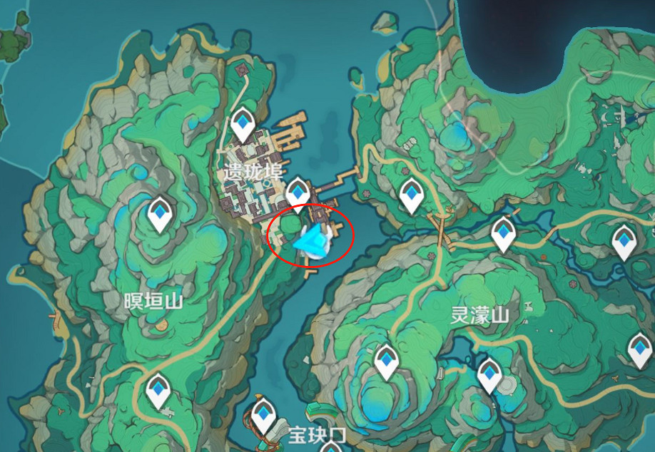 《原神》連芳位置介紹 《原神》連芳位置介紹