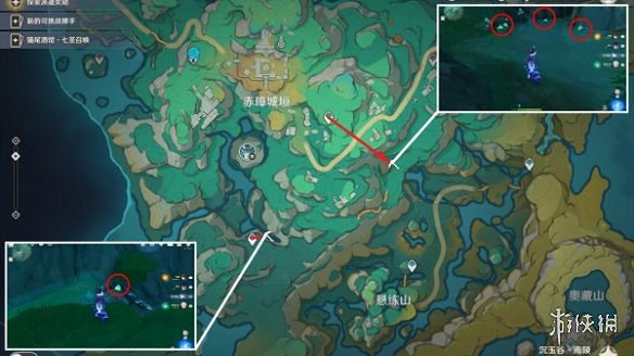 《原神》清水玉採集位置 《原神》清水玉採集位置