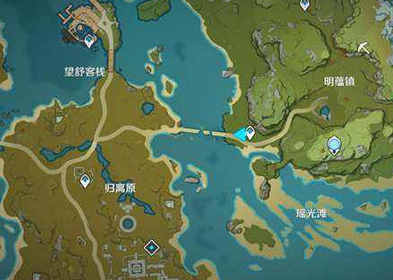 《原神》秋絨鴨位置介紹 《原神》秋絨鴨位置介紹