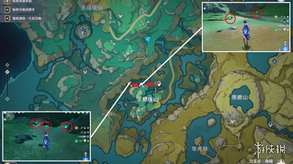 《原神》清水玉採集位置 《原神》清水玉採集位置
