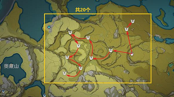 《原神》尋寶鴉印速刷路線 《原神》尋寶鴉印速刷路線