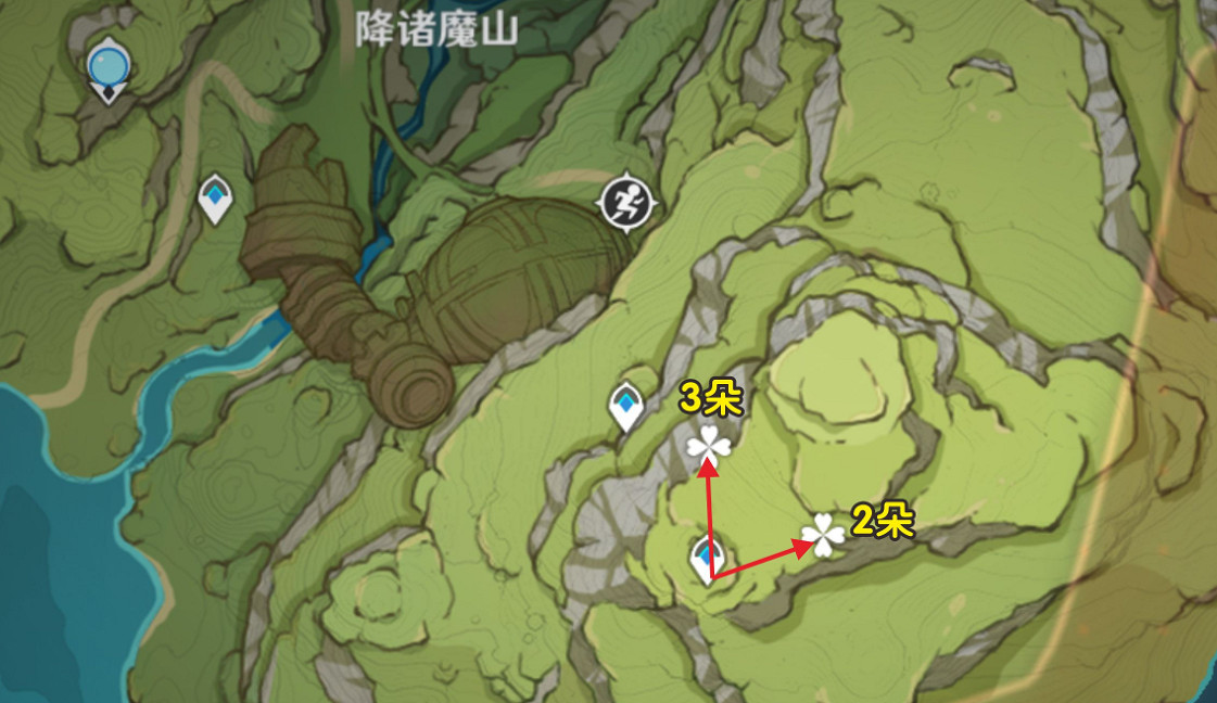 《原神》2024劫波蓮採集路線 《原神》2024劫波蓮採集路線